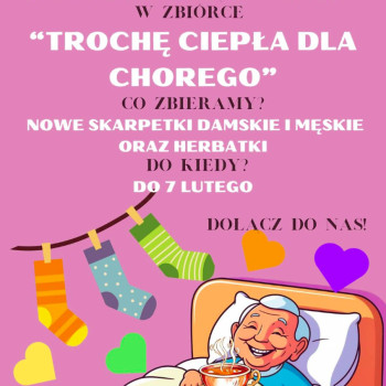 Plakat informacyjny akcji
