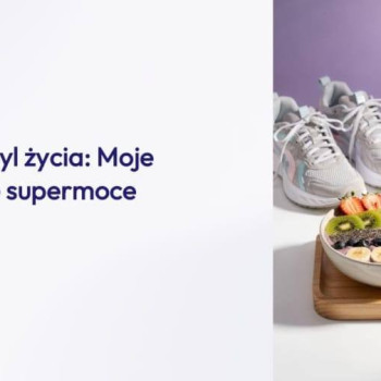 Slajd z podpisem Zdrowy styl życia. moje codzienne supermoce